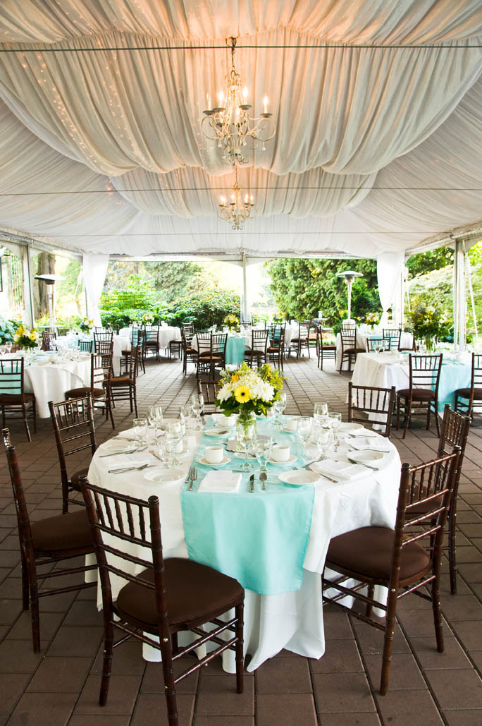 Brock House Vancouver outdoor reception space