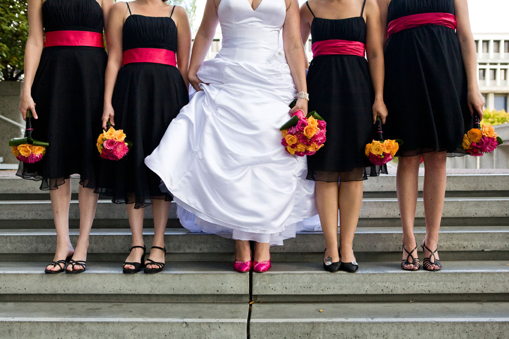 diamond alumni centre SFU wedding bridesmaids