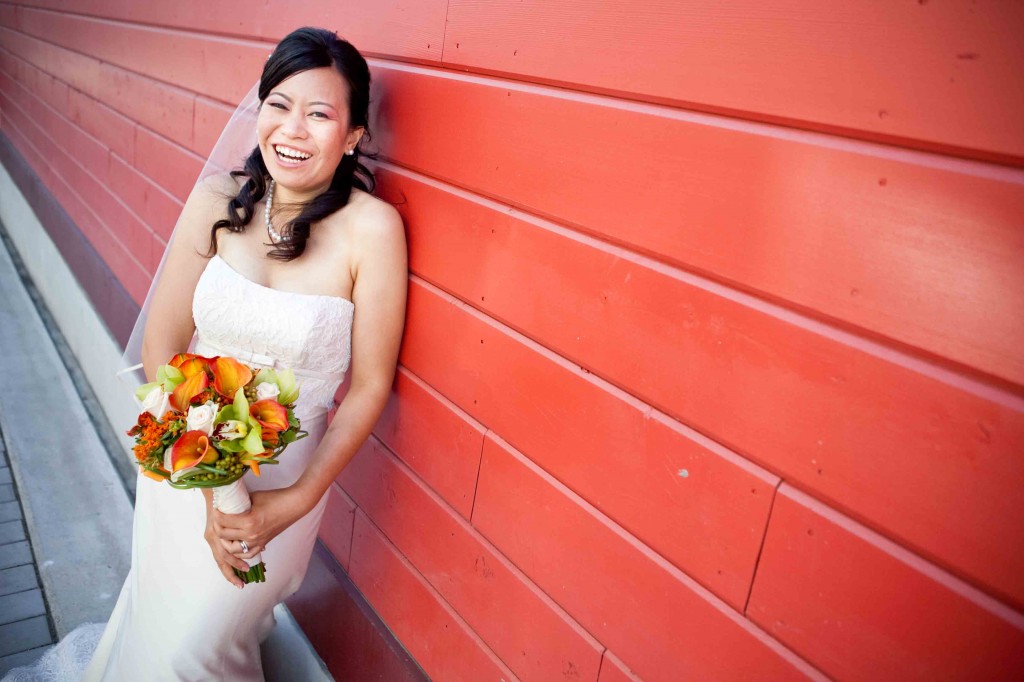 bride, bridal portrait, urban, vancouver, wedding