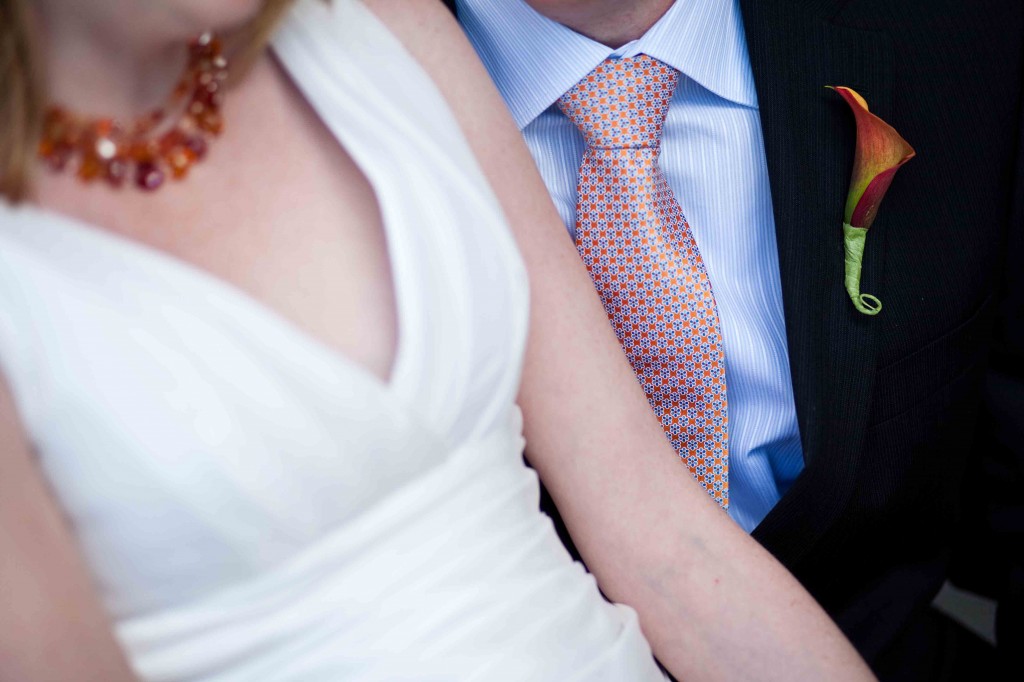 grouse mountain wedding, harry rosen, suit, tie, boutonierre