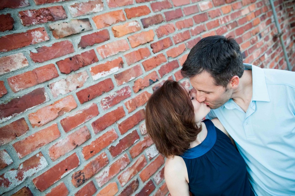 urban, brick, engagement, couple, photos, photography, steveston, vancouver