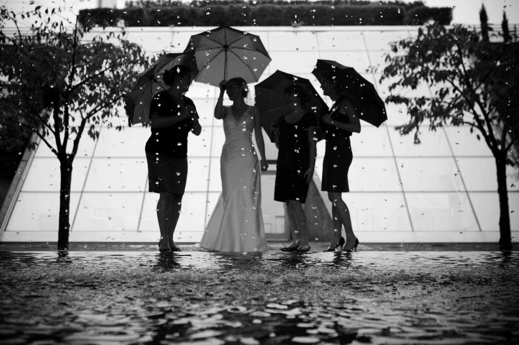 wedding photography, vancouver, urban, bridesmaids, waterfall building, wink photography