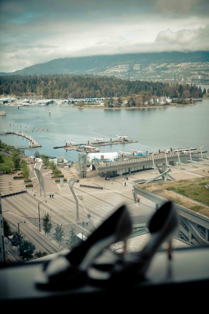 fairmont pacific rim, wedding, vancouver, view, wink photography, wedding photos