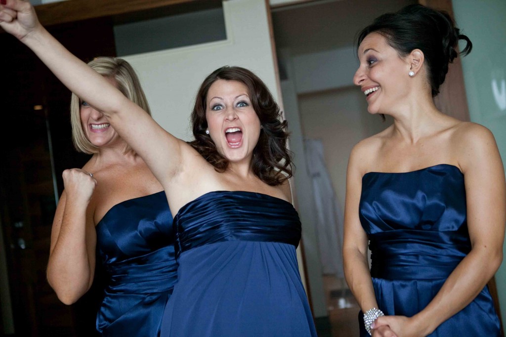 bridesmaids, wedding, fairmont pacific rim, vancouver