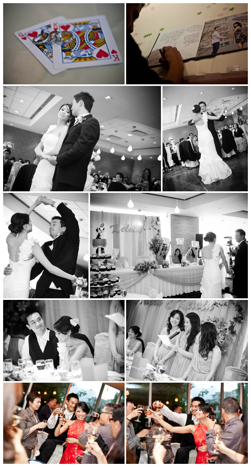 wedding reception, kirin restaurant, richmond, first dance, wedding, reception, speeches, ring shot, rings, guestbook, photo book, sign in book