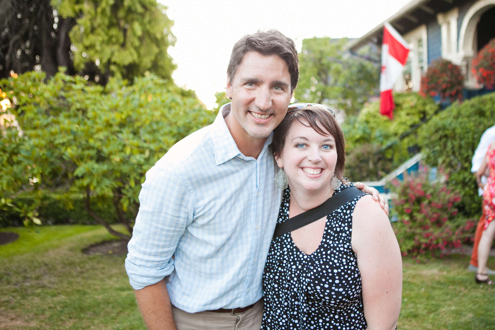 wink photography, justin trudeau, jana frandsen, event photographer, vancouver