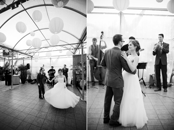 first dance, wedding at secret garden at woodbridge ponds