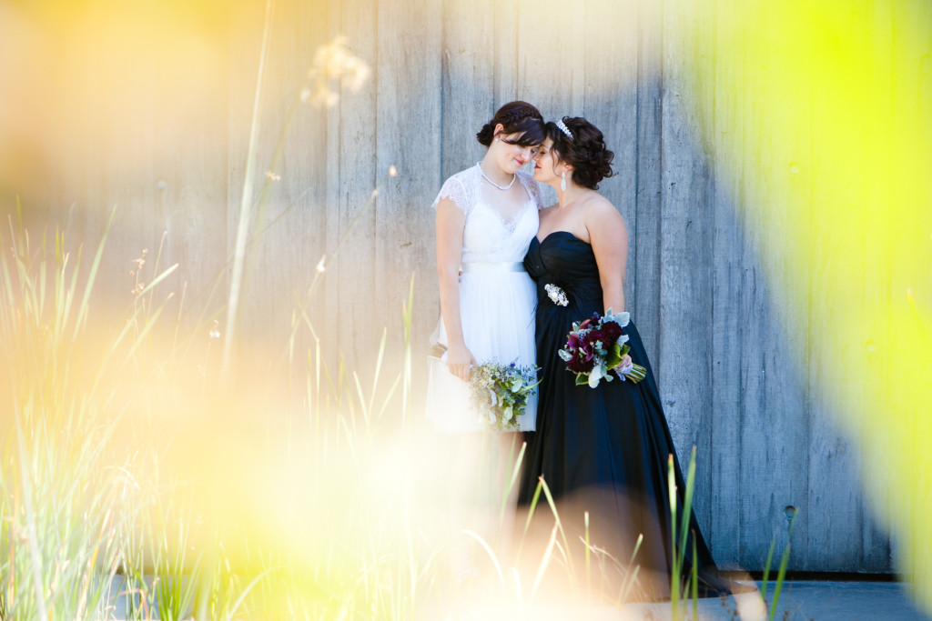 richmond oval wedding photo couple lgbt wedding