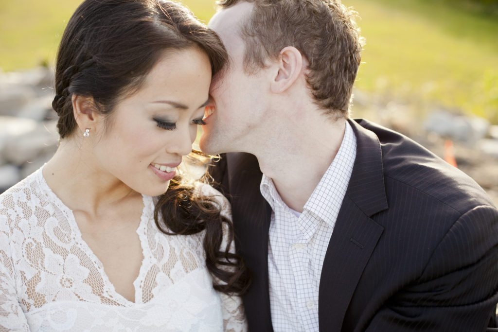 fraser valley engagement close-up