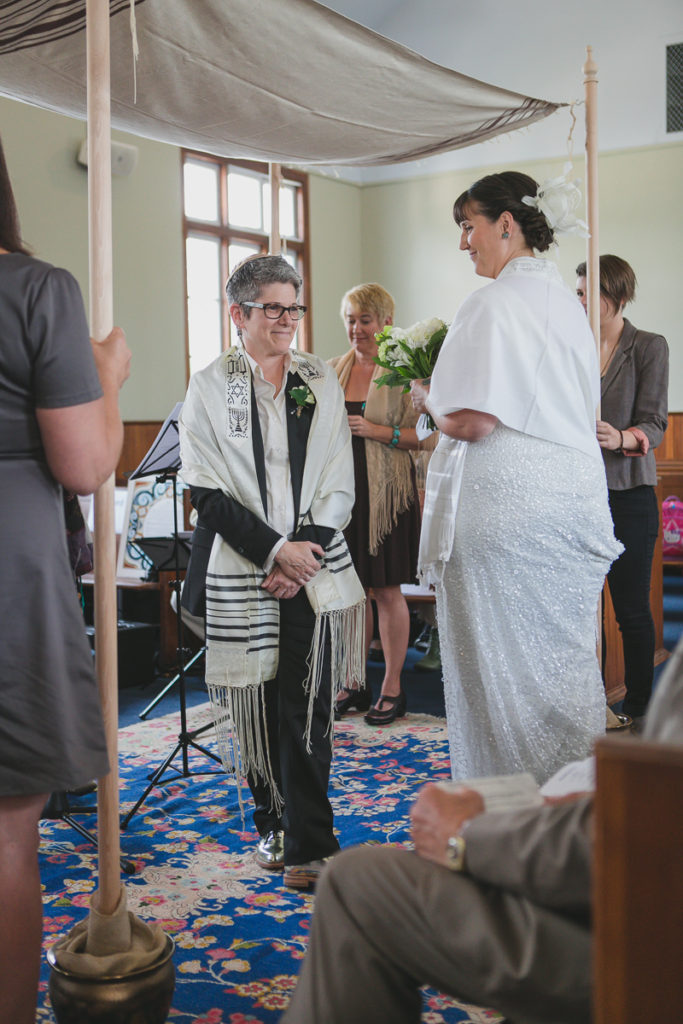 wedding chuppah, circling seven times