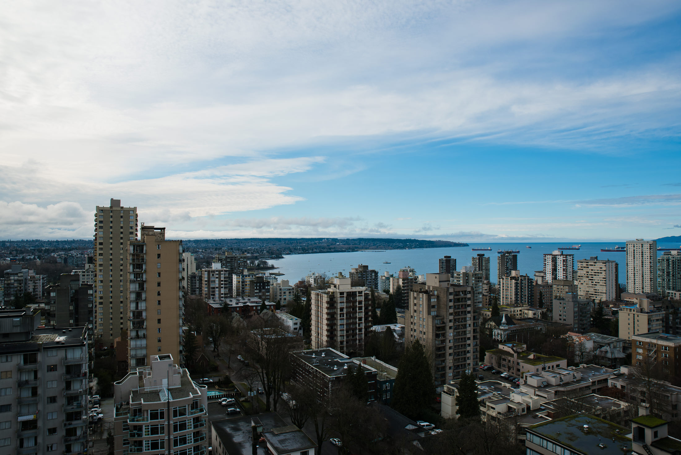 vancouver wedding skyline