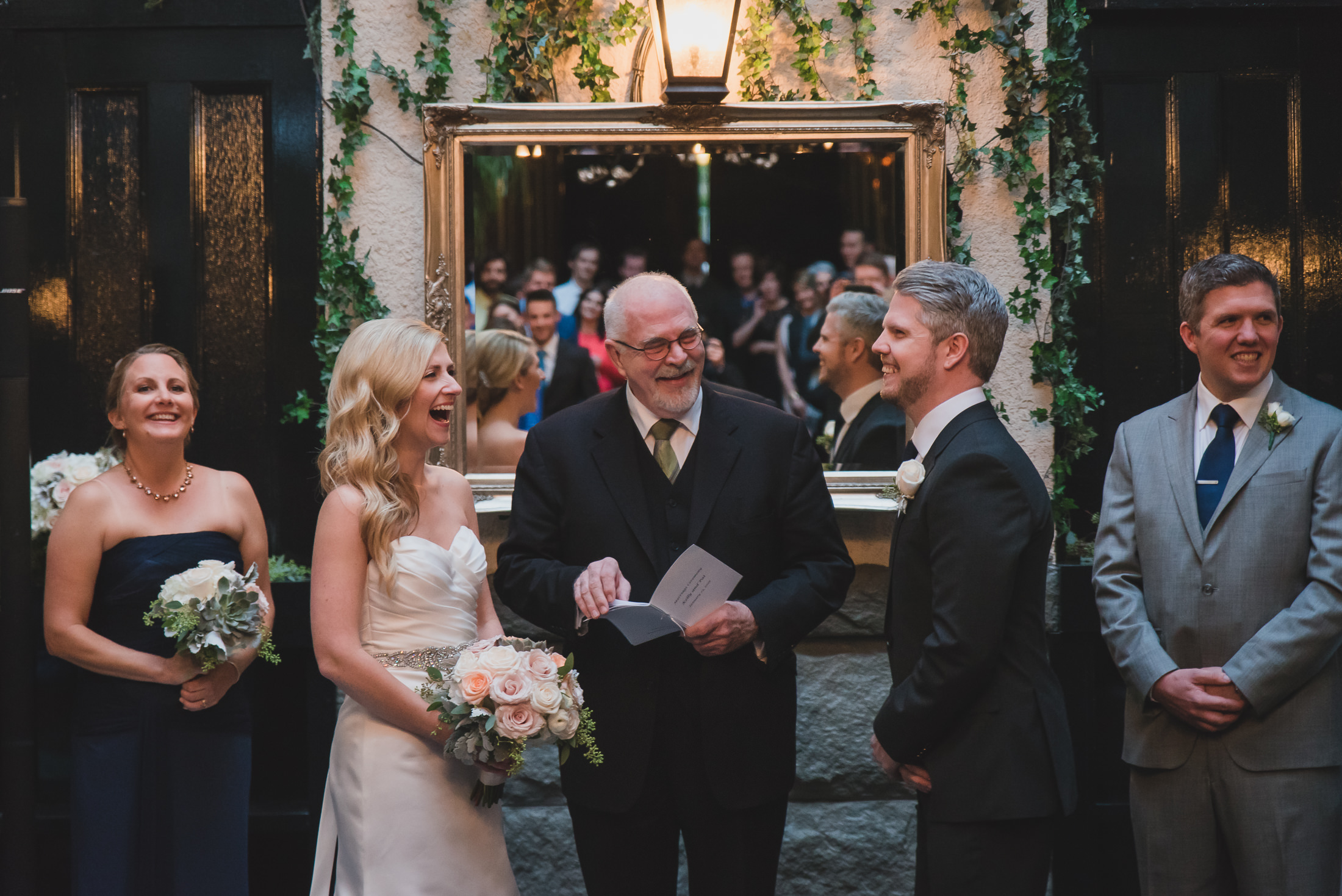 vancouver wedding with officiant doug cameron at brix