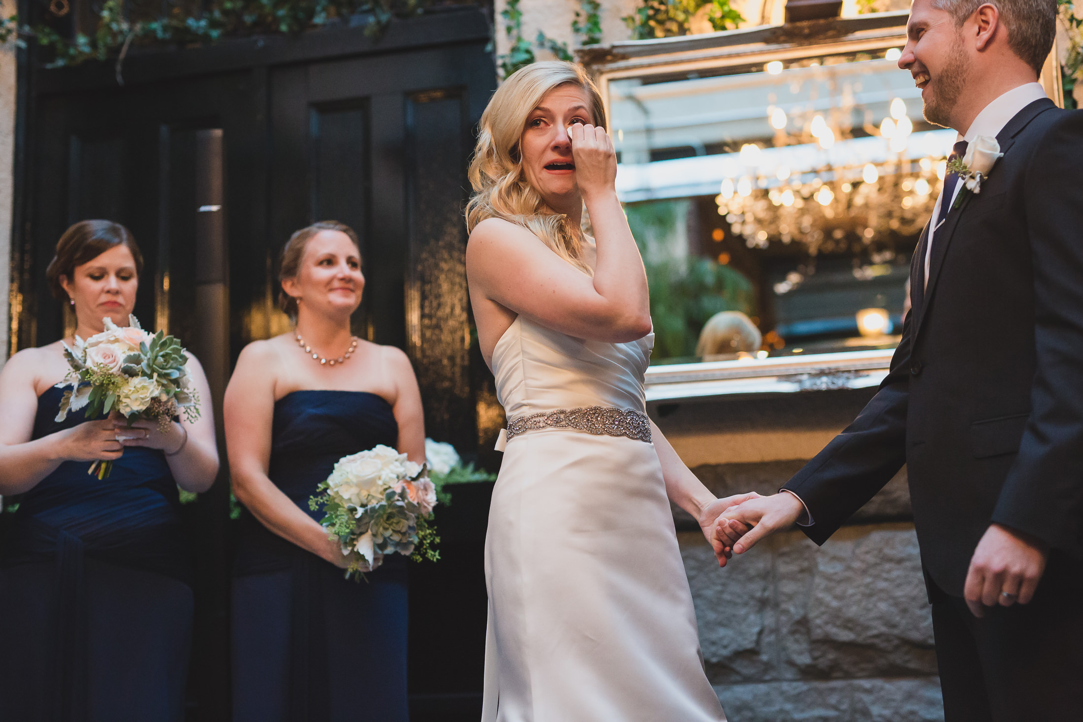 emotional bride vancouver wedding