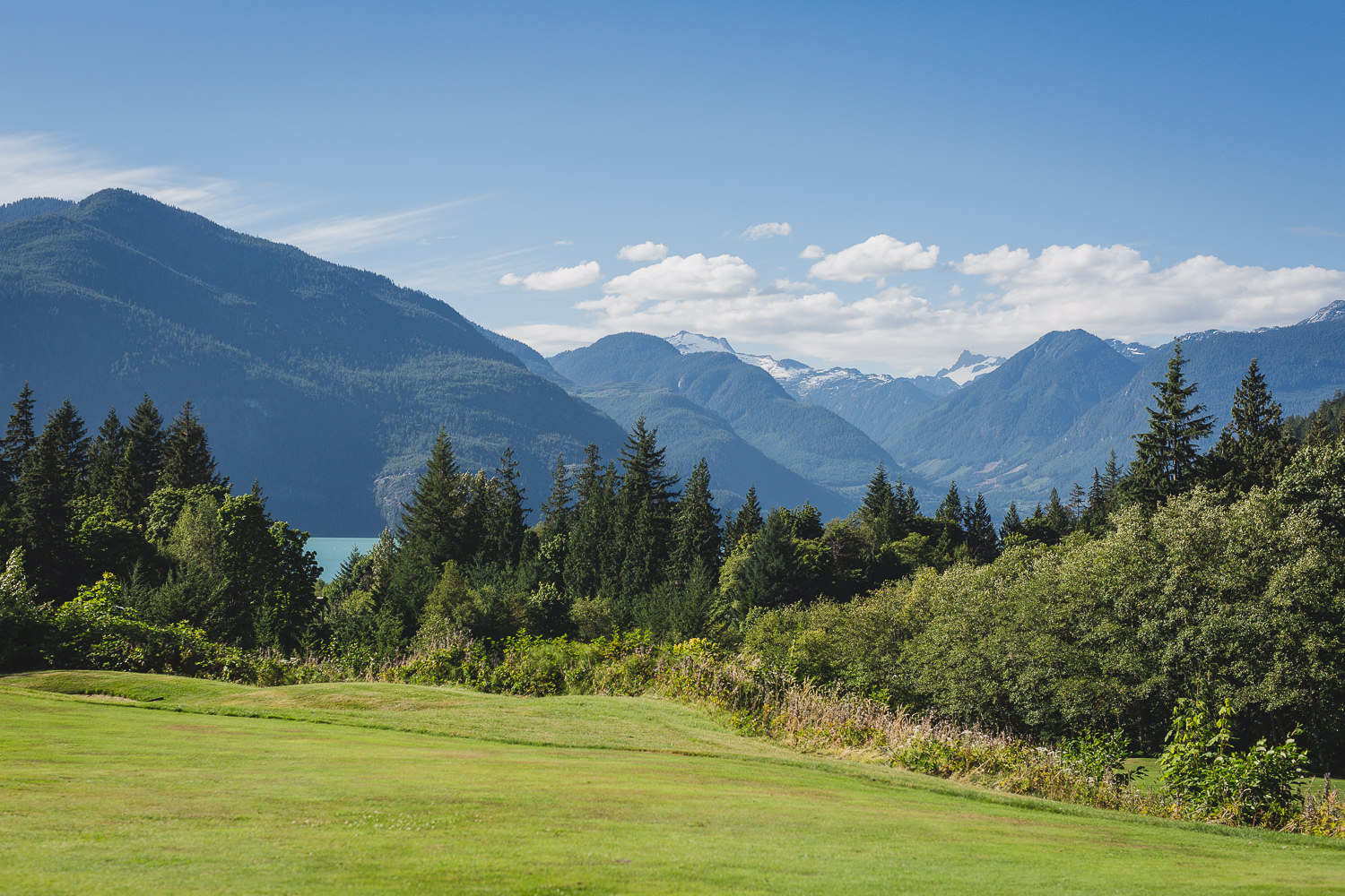 Furry Creek Squamish Landscape view