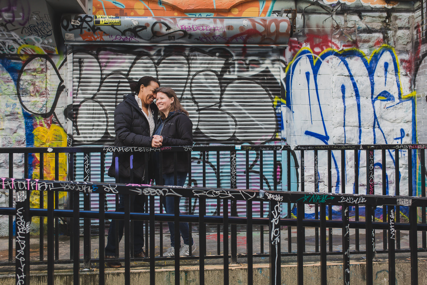 lgbtq engagement session in gastown vancouver