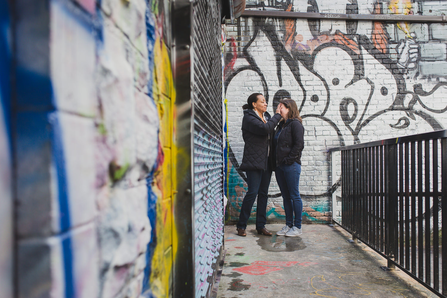 graffiti engagement session gastown