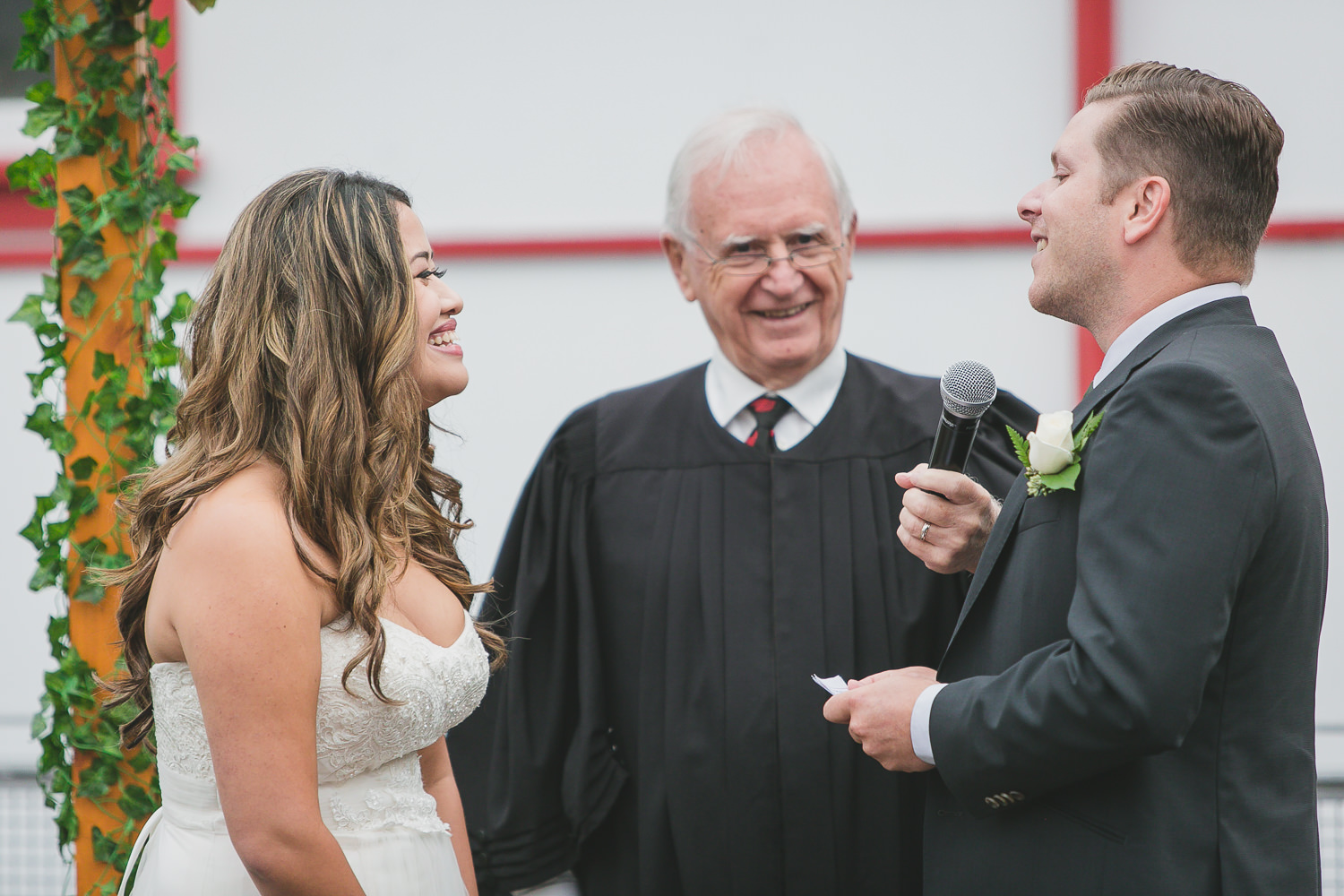 fun alternative wedding ceremony vancouver clarence ash officiant