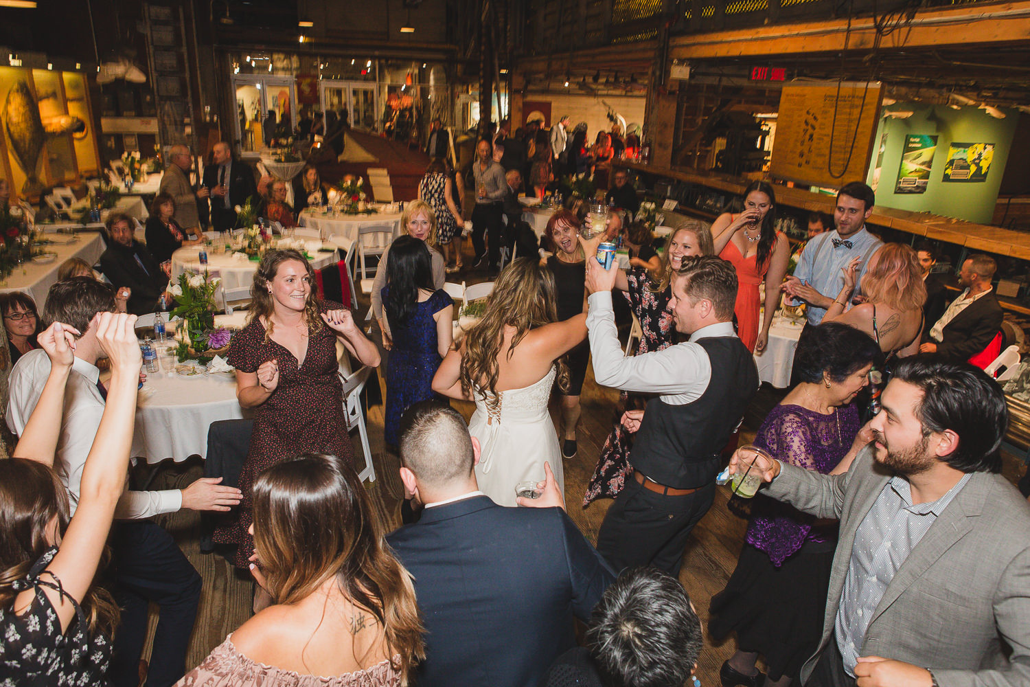 steveston bc wedding reception at georgia cannery