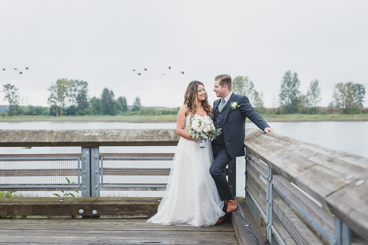 wedding photos at brittania shipyards in steveston wedding at georgia cannery