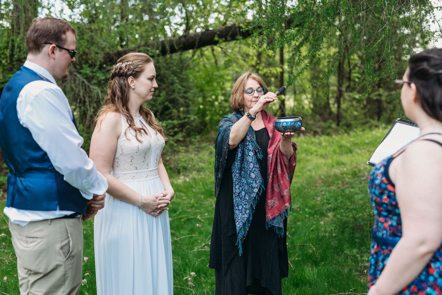 life threads celebrant abegael at campbell valley park elopement