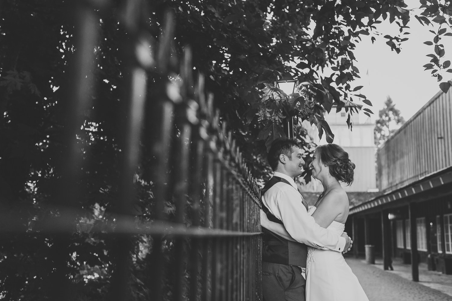 fort langley wedding photo of couple
