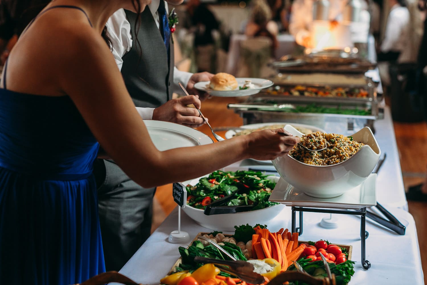 wedding buffet by tastefully yours by jeff