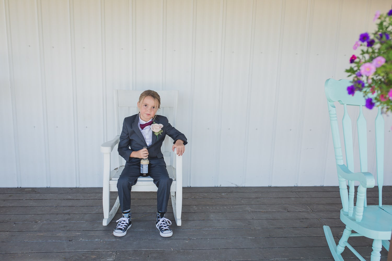 cool kid flower dude at pitt meadows fraser valley wedding