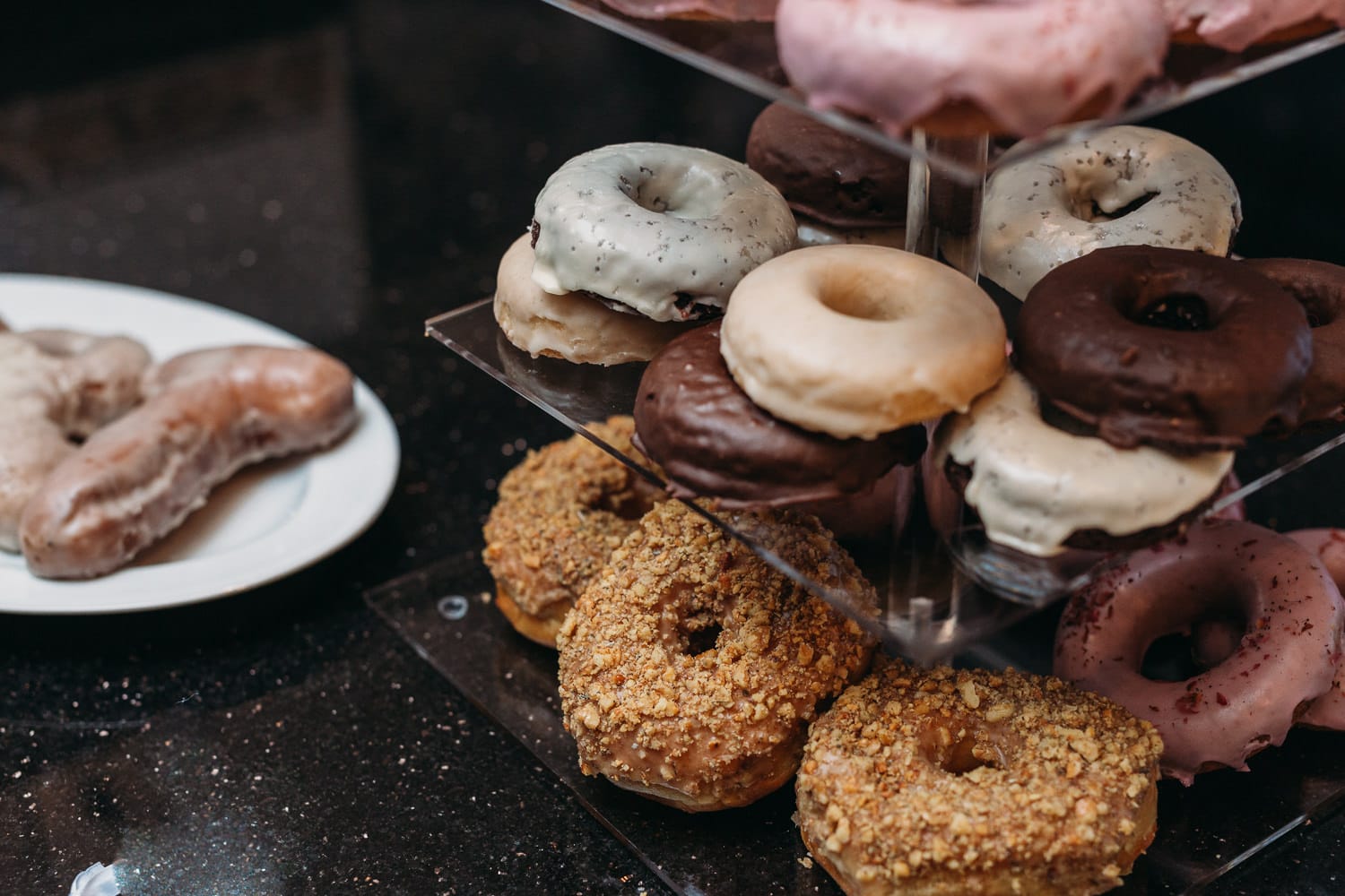 cartem's donuts at vancouver micro-wedding reception