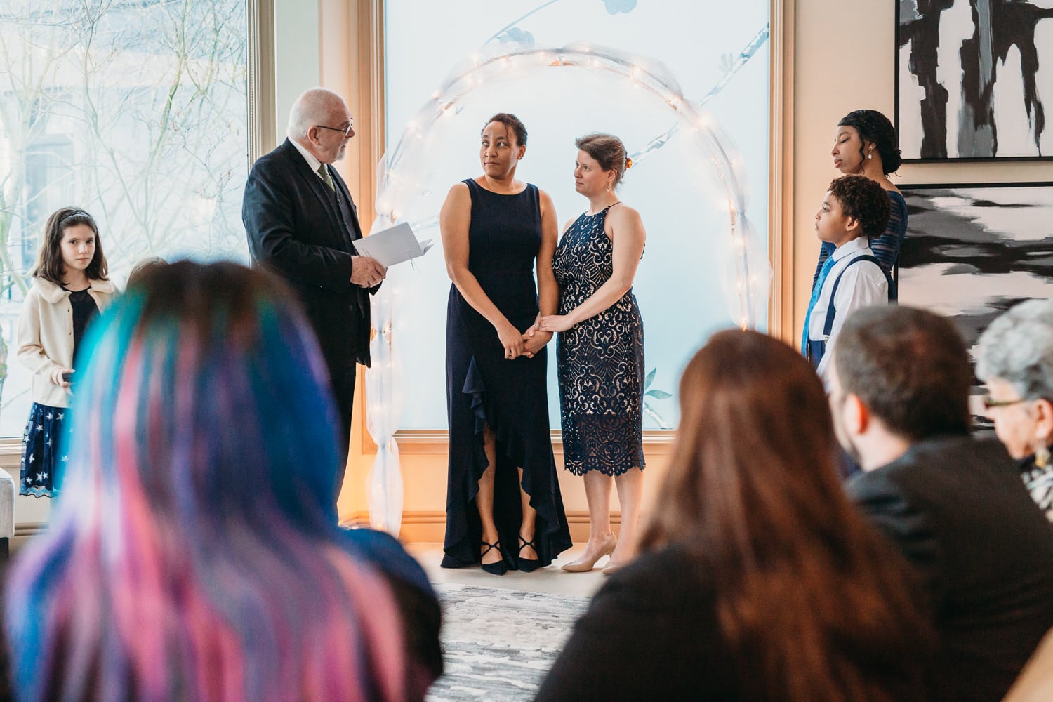 lgbtq bipoc wedding ceremony in west vancouver