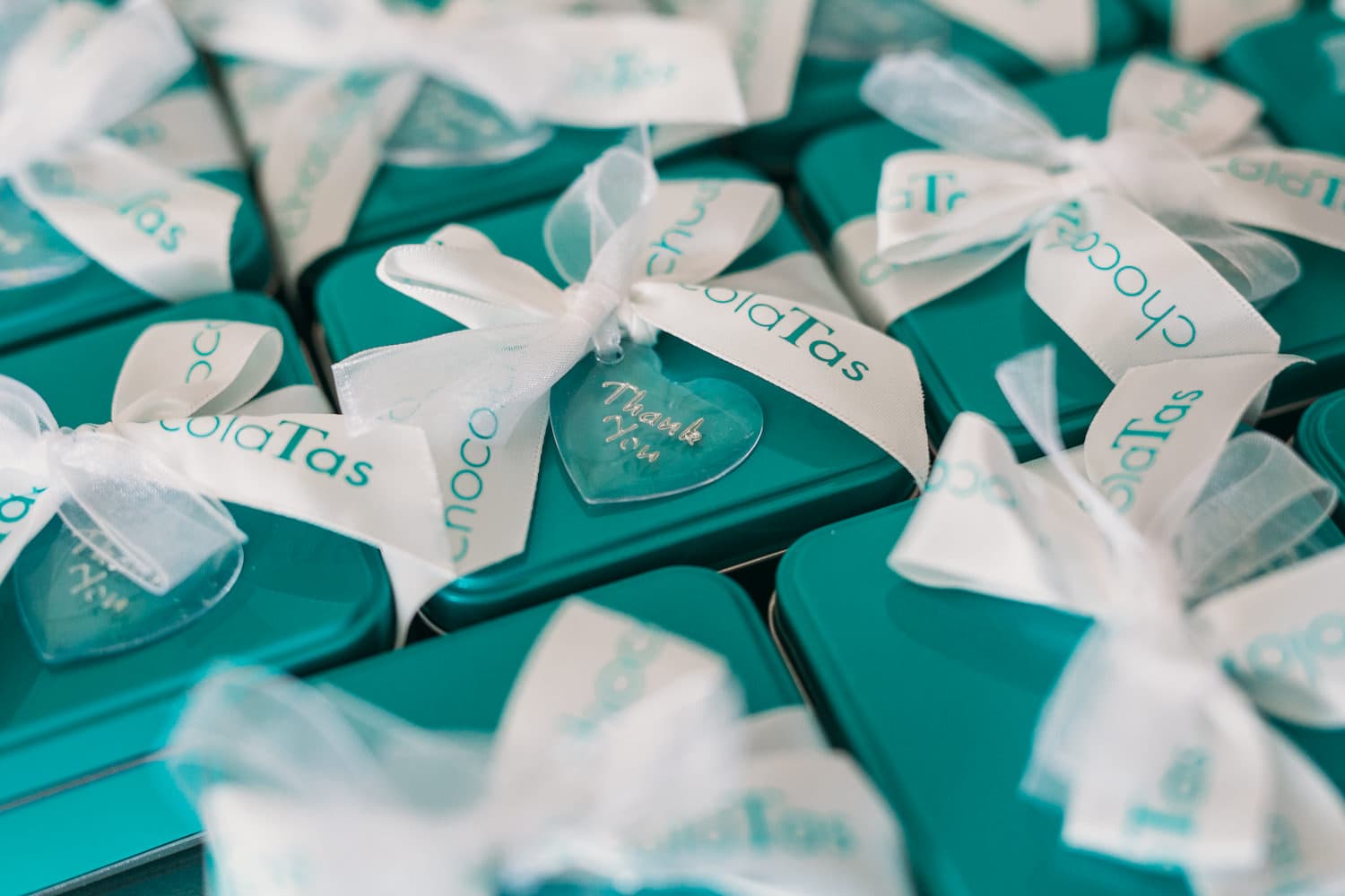 chocolatas wedding favours