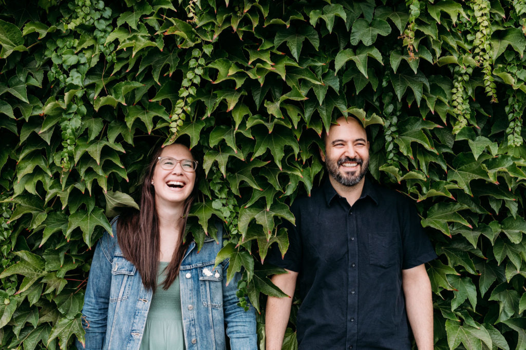 alternative casual engagement photography vancouver