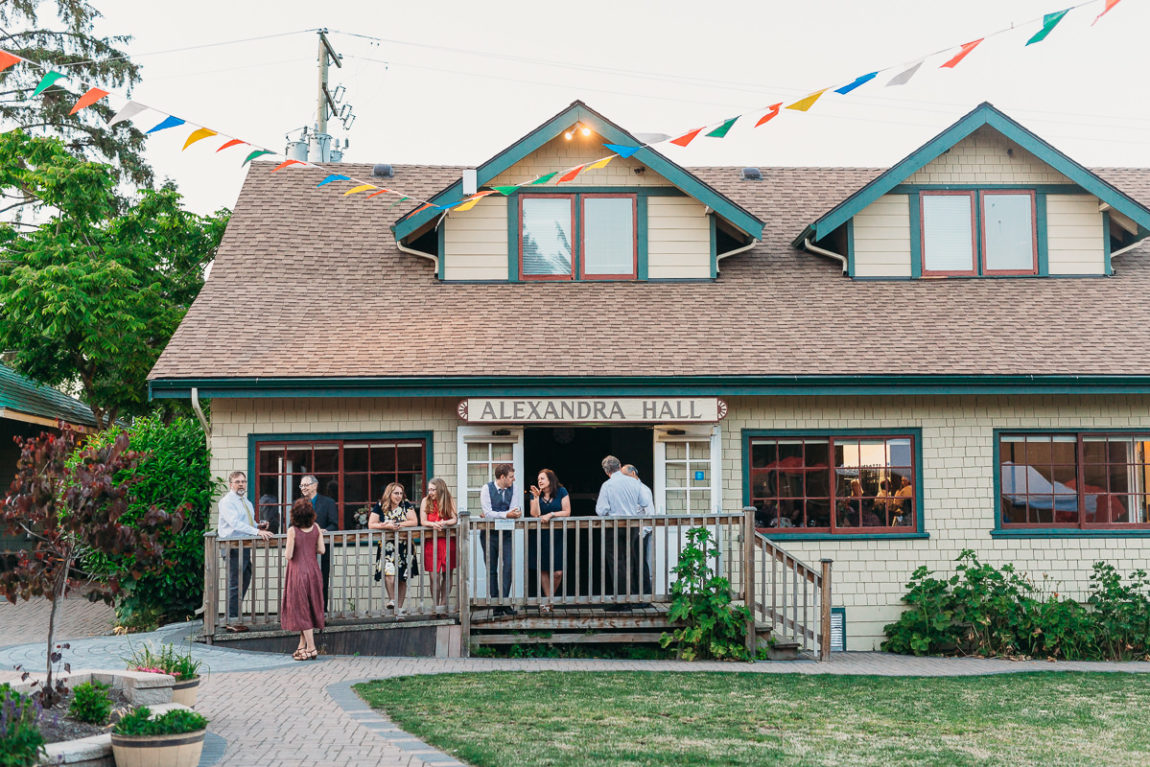 camp wedding in bc at camp alexandra