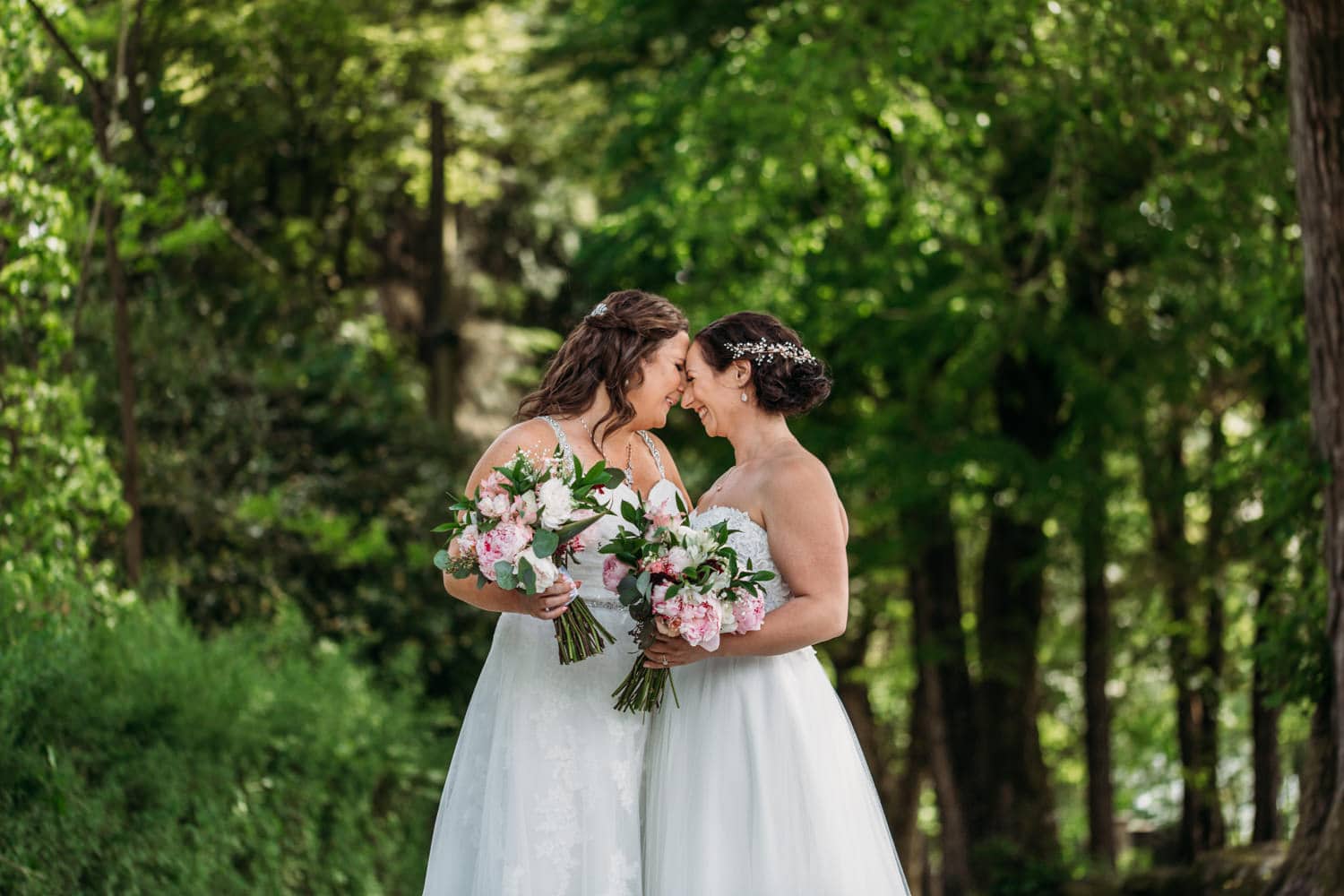 lgbtq wedding portraits at hart house wedding in burnaby