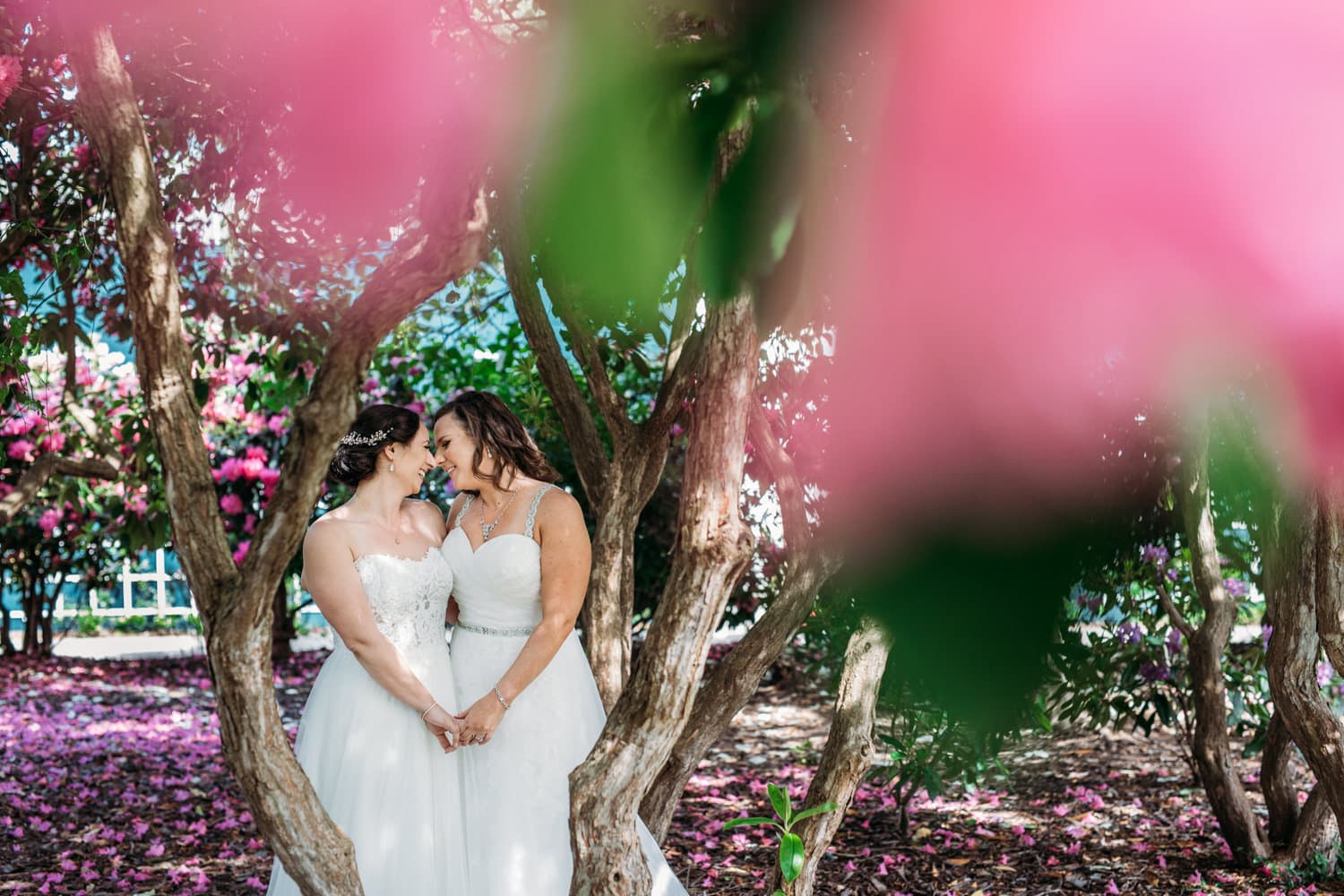 lgbtq gay wedding portraits at hart house in burnaby