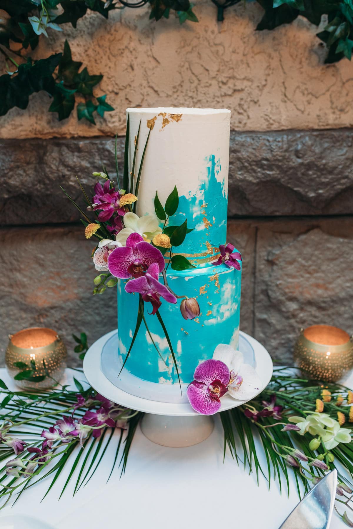 Alannah Peddie wedding cake from Frolic and Forage catering