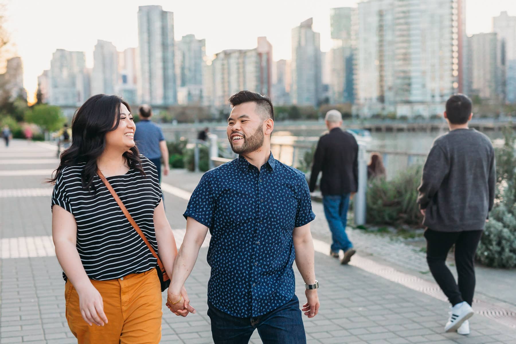 Vancouver olympic village engagement photos