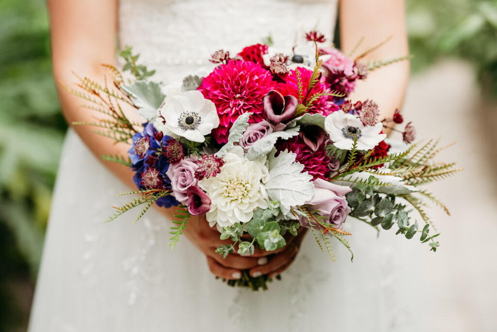 wedding bouquet by dogwood designs